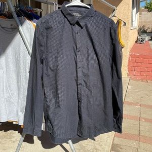 L H&M Slim Fit Dress Shirt